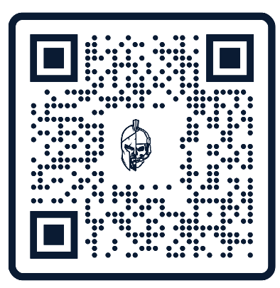 QR code do Instagram @simulados.prf